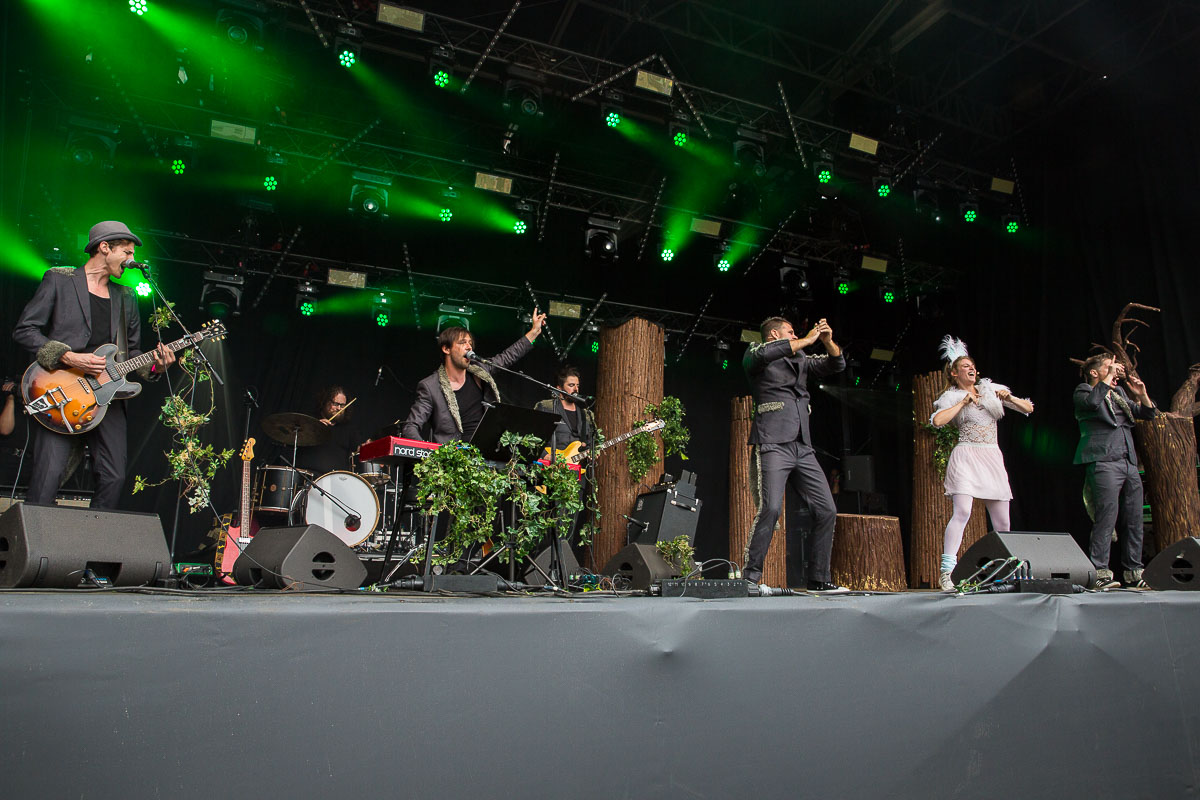 Meneer beer en de woeste wolven @ Linkerwoofer 2019, picture 13, photographed by Marc Verdonck - FrontView Magazine