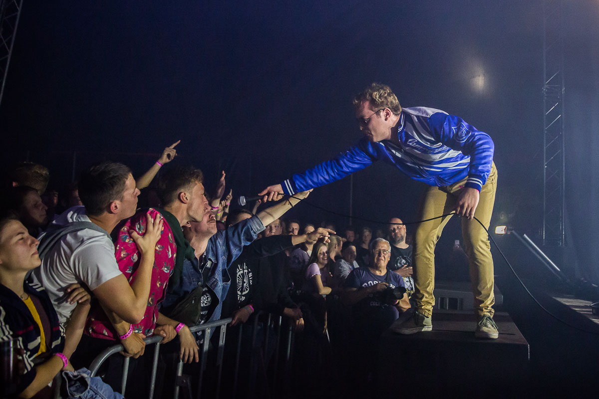 Gestapo Knallmuzik @ Linkerwoofer 2019, picture 5, photographed by Marc Verdonck - FrontView Magazine