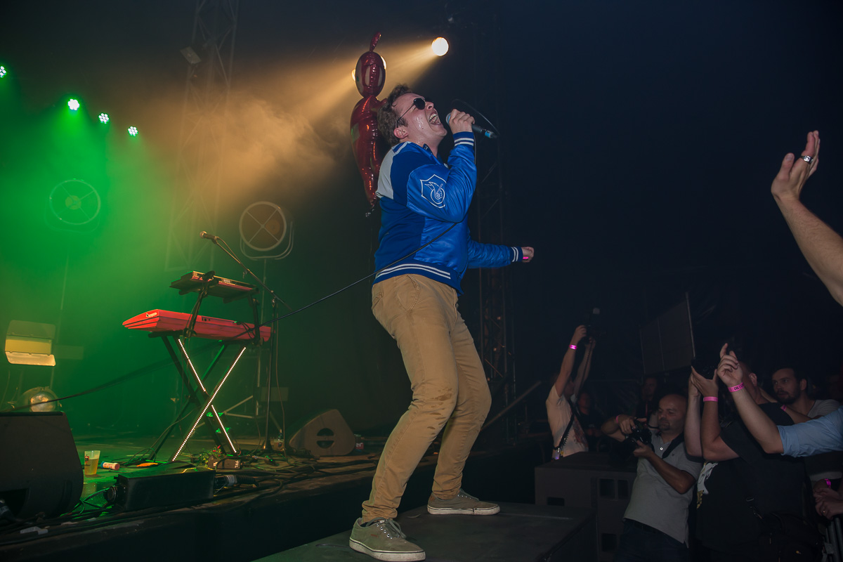 Gestapo Knallmuzik @ Linkerwoofer 2019, picture 10, photographed by Marc Verdonck - FrontView Magazine