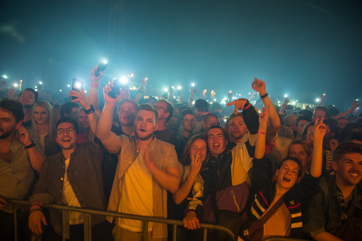 Gestapo Knallmuzik @ Linkerwoofer 2019, picture 14, photographed by Marc Verdonck - FrontView Magazine