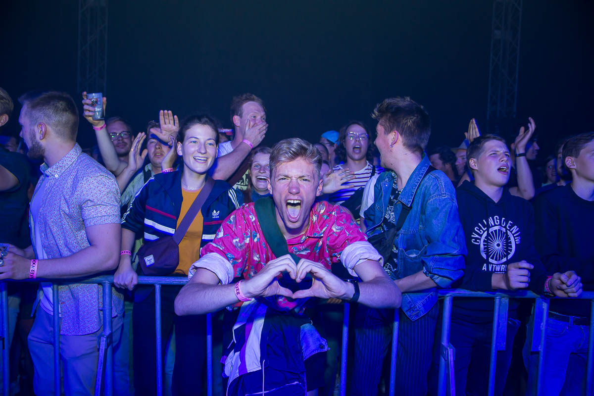 Gestapo Knallmuzik @ Linkerwoofer 2019, picture 21, photographed by Marc Verdonck - FrontView Magazine