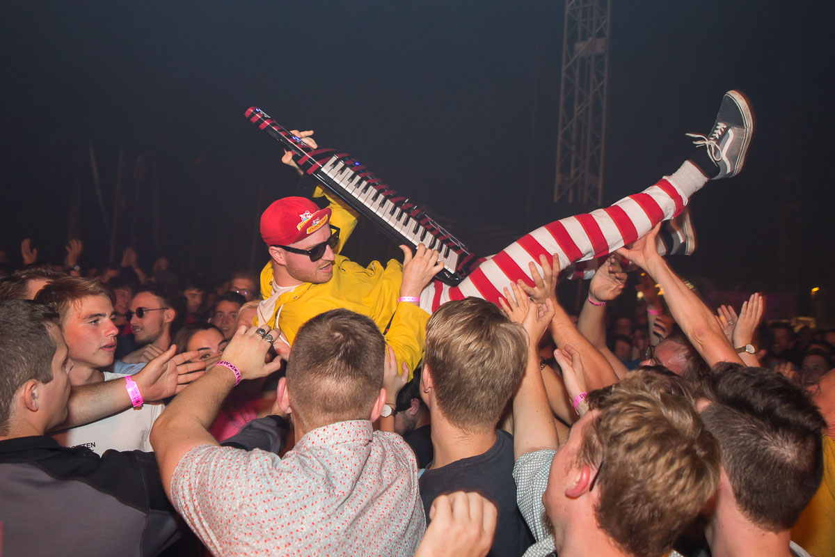 Gestapo Knallmuzik @ Linkerwoofer 2019, picture 33, photographed by Marc Verdonck - FrontView Magazine