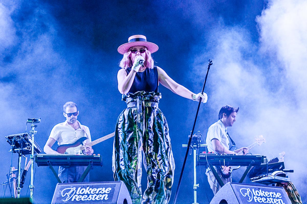 Roisin Murphy @ lokerse feesten, foto 2, foto's door Gert Daemen - FrontView Magazine