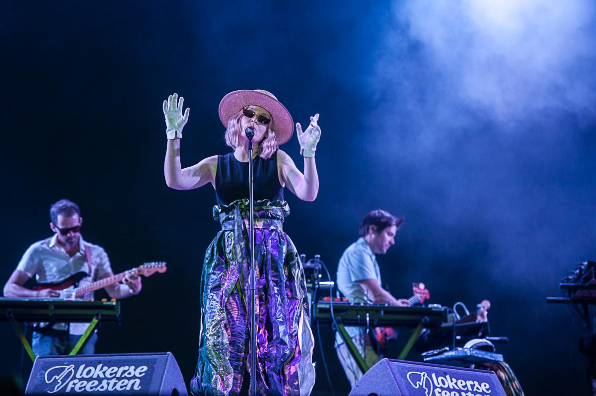 Roisin Murphy @ lokerse feesten, foto 4, foto's door Gert Daemen - FrontView Magazine