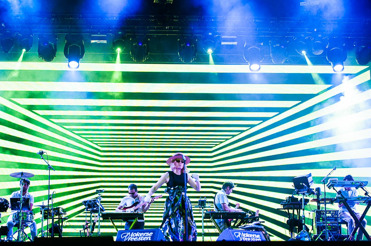 Roisin Murphy @ lokerse feesten, foto 5, foto's door Gert Daemen - FrontView Magazine