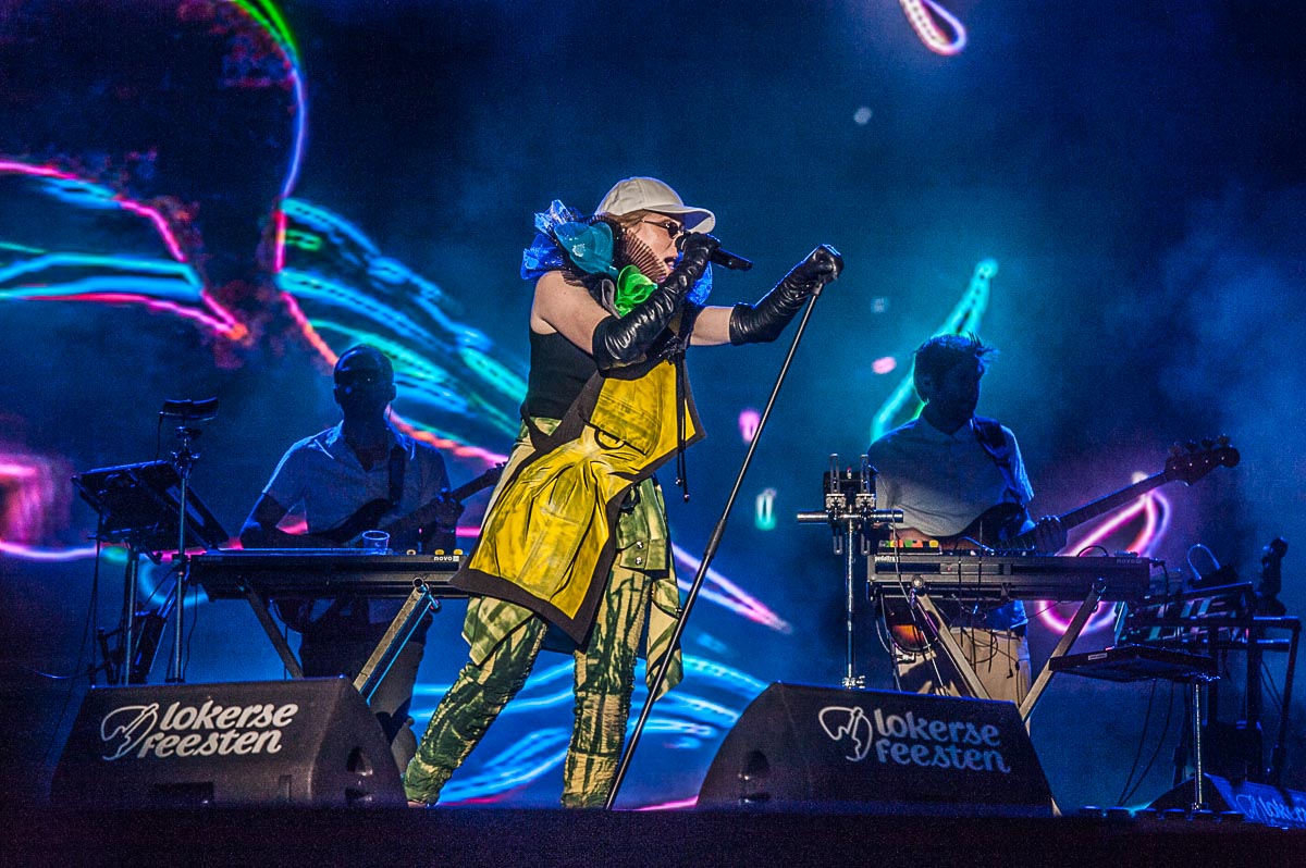 Roisin Murphy @ lokerse feesten, foto 11, foto's door Gert Daemen - FrontView Magazine