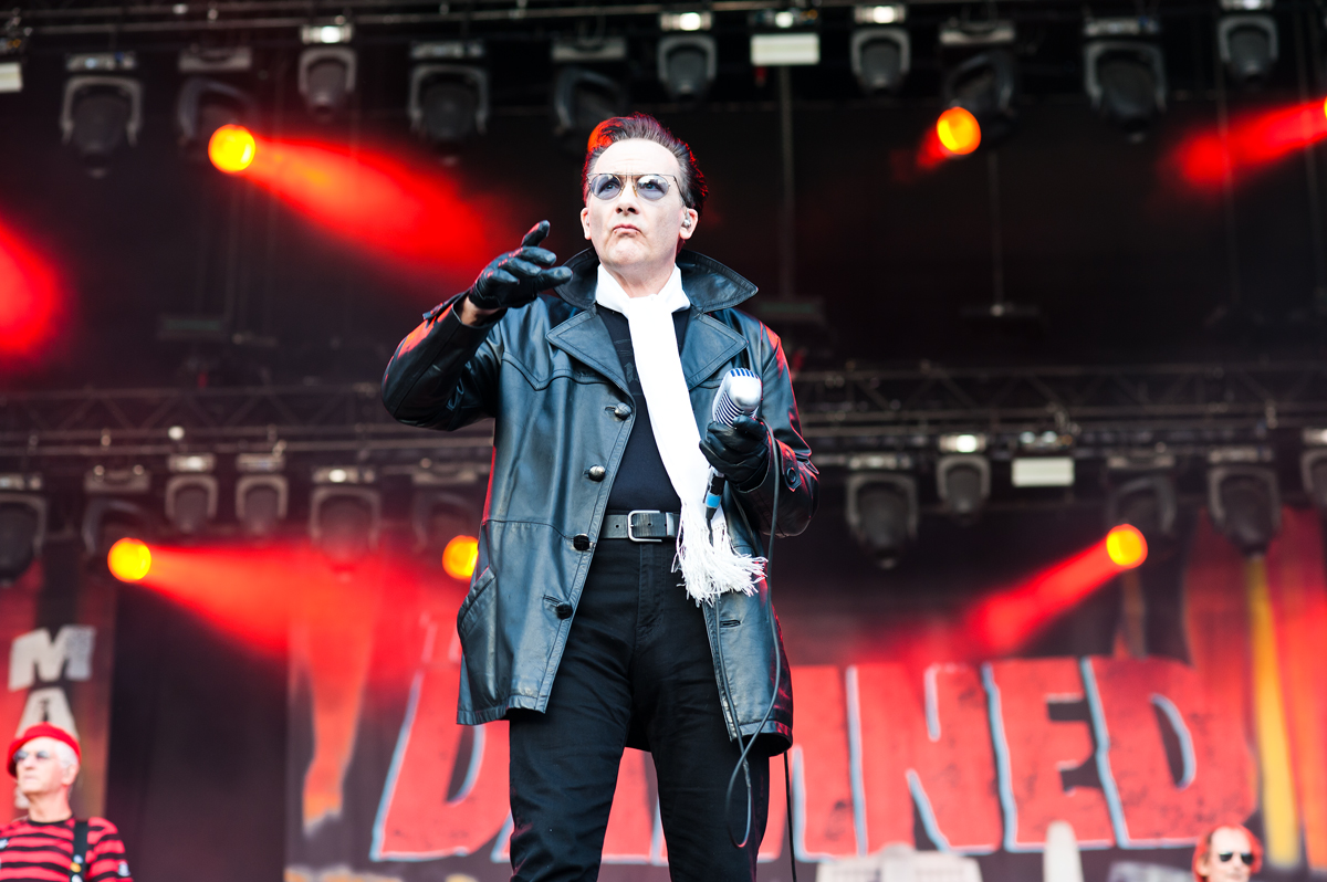 The Damned @ Lokerse Feesten, foto 1, foto's door Magali Decamps - FrontView Magazine