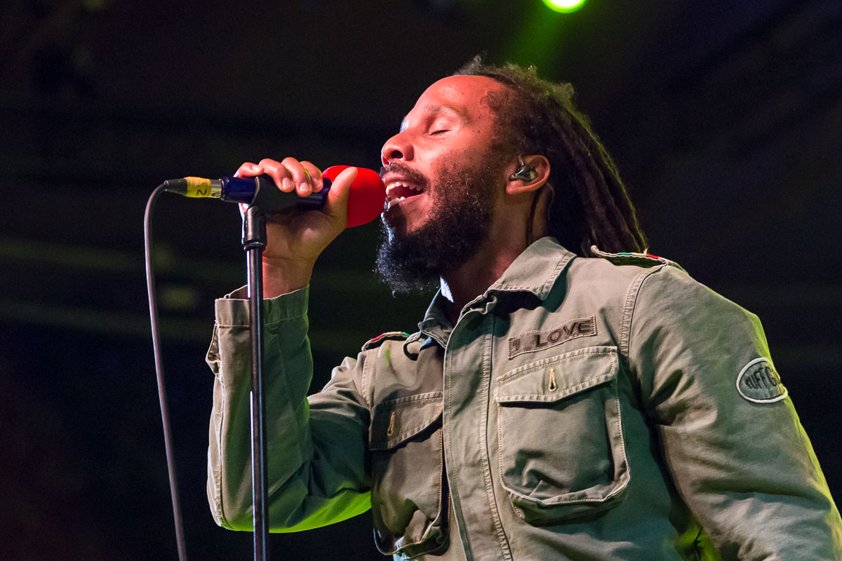 Ziggy Marley @ Openluchttheater Rivierenhof, picture 1, photographed by Marc Verdonck - FrontView Magazine