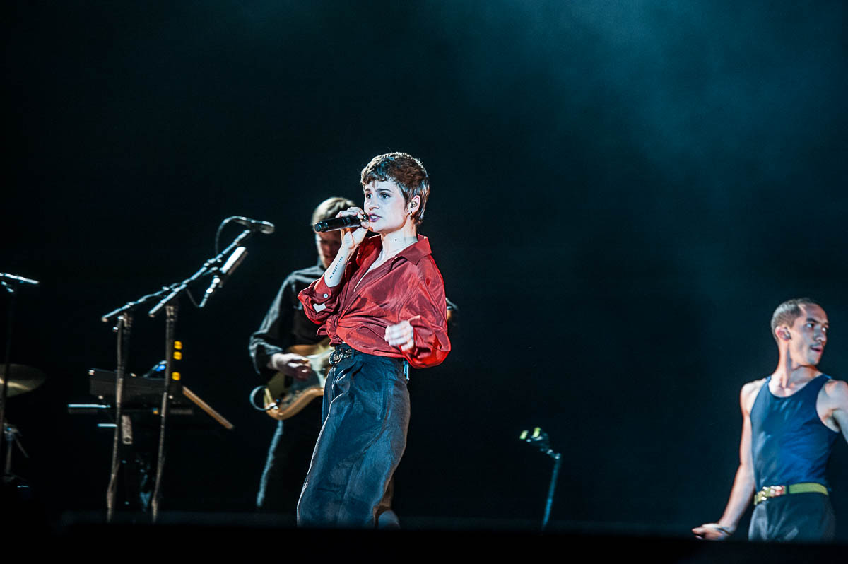 Christine and the Queens @ Lokerse Feesten, picture 1, photographed by Gert Daemen - FrontView Magazine