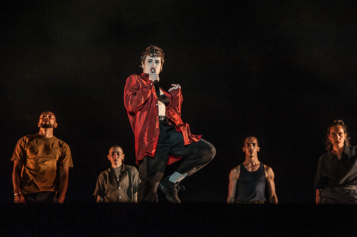 Christine and the Queens @ Lokerse Feesten, picture 7, photographed by Gert Daemen - FrontView Magazine
