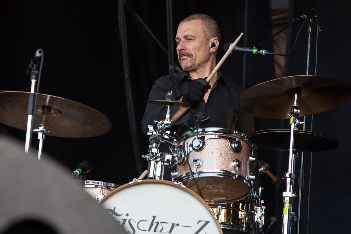 Fischer-Z @ Nostalgie Beach Festival 2019, foto 3, foto's door Marc Verdonck - FrontView Magazine
