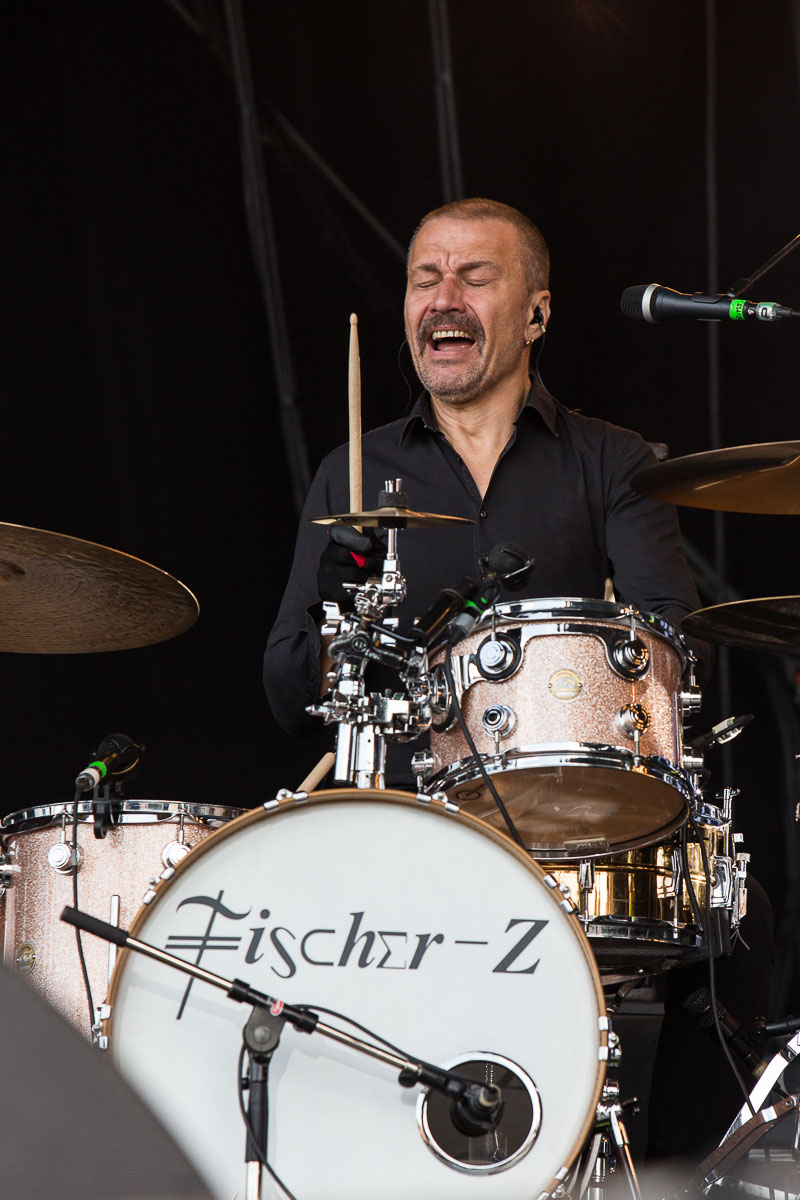 Fischer-Z @ Nostalgie Beach Festival 2019, foto 9, foto's door Marc Verdonck - FrontView Magazine