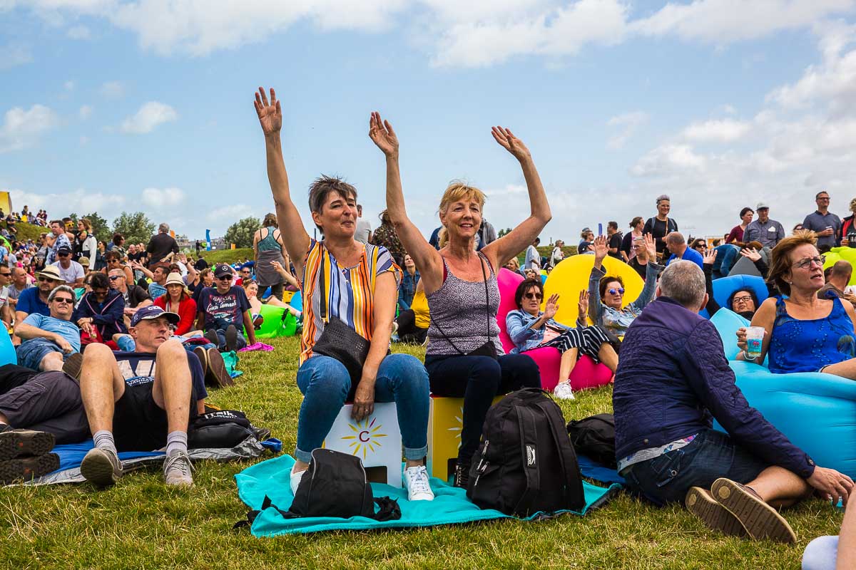 Sfeer @ Nostalgie Beach Festival 2019, foto 8, foto's door Marc Verdonck - FrontView Magazine