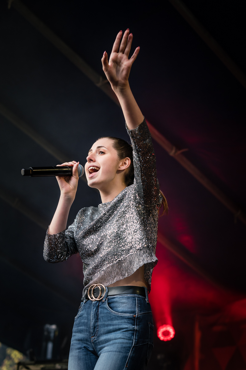 Nina Butera @ Engie Parkies Sint-Niklaas, foto 2, foto's door Danny Wagemans - FrontView Magazine