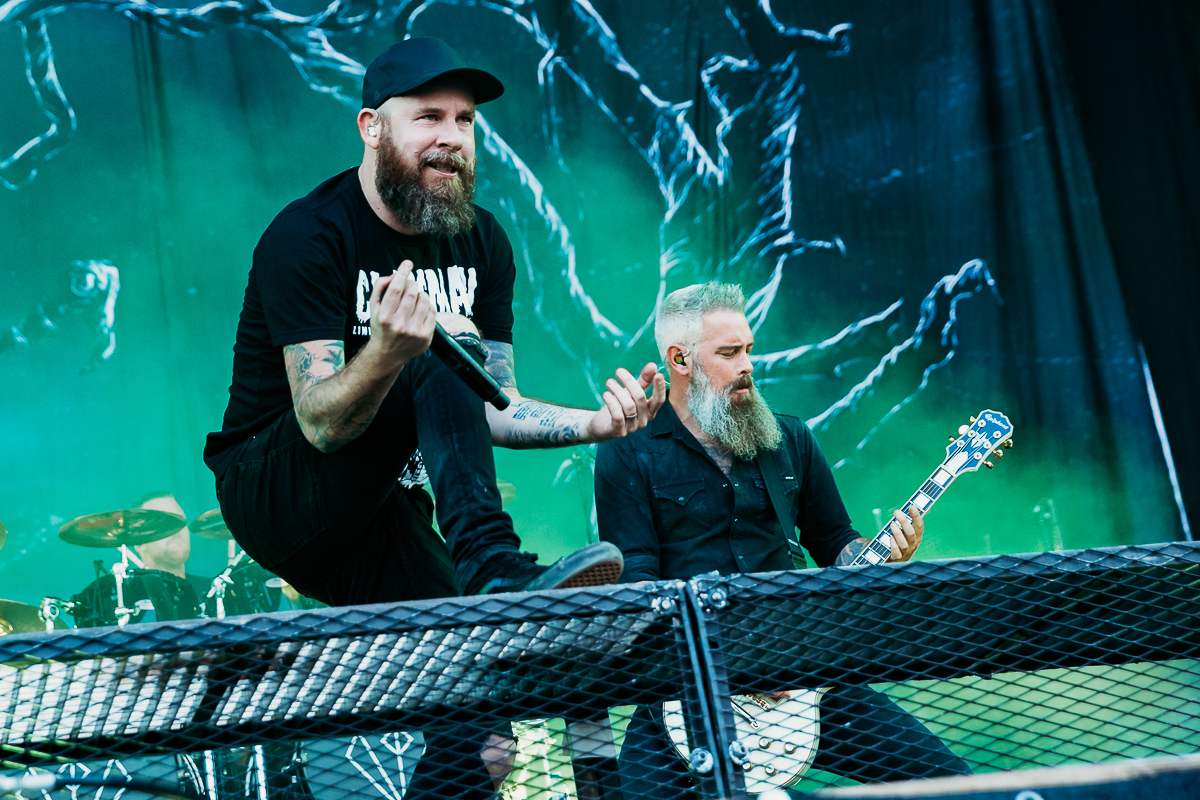 In Flames @ Summer Breeze, foto 4, foto's door Dorien Goetschalckx - FrontView Magazine