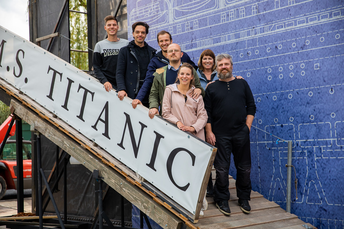 Persconferentie Titanic @ Donkmeer, foto 1, foto's door Goele Bormans - FrontView Magazine