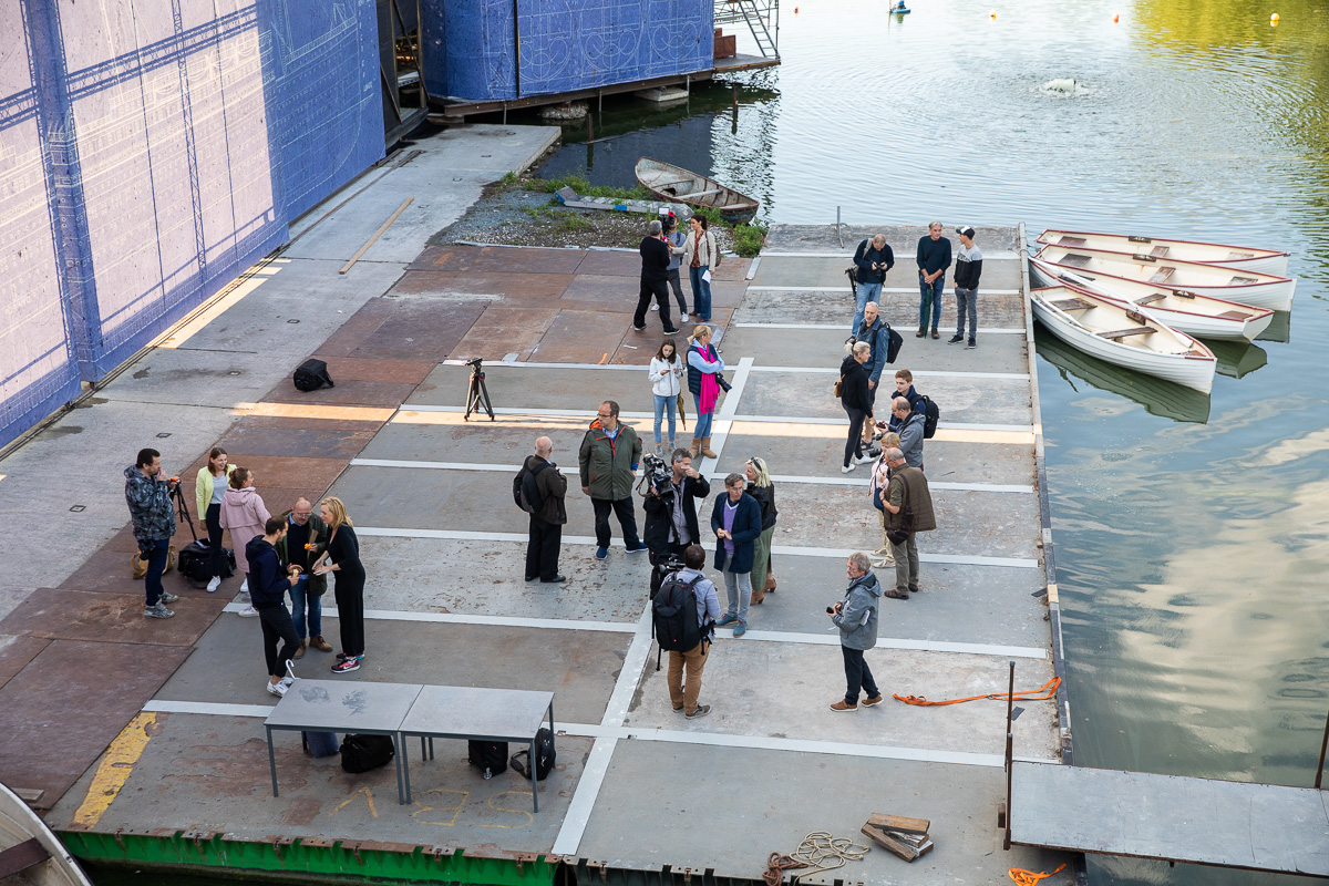 Persconferentie Titanic @ Donkmeer, foto 15, foto's door Goele Bormans - FrontView Magazine