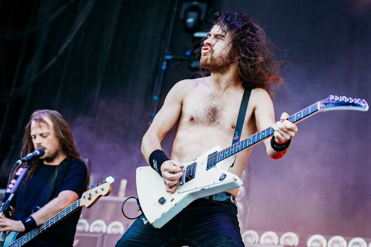Airbourne @ Summer Breeze, foto 2, foto's door Dorien Goetschalckx - FrontView Magazine