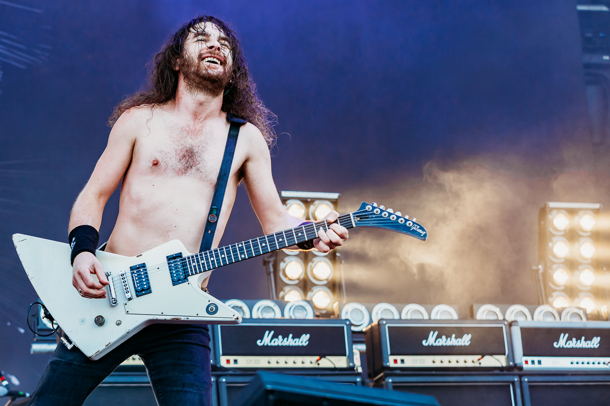 Airbourne @ Summer Breeze, foto 4, foto's door Dorien Goetschalckx - FrontView Magazine