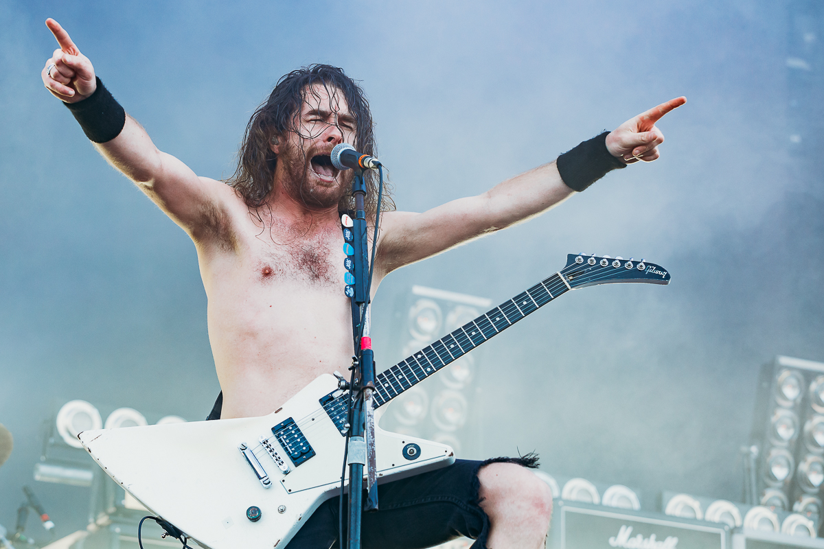 Airbourne @ Summer Breeze, foto 6, foto's door Dorien Goetschalckx - FrontView Magazine