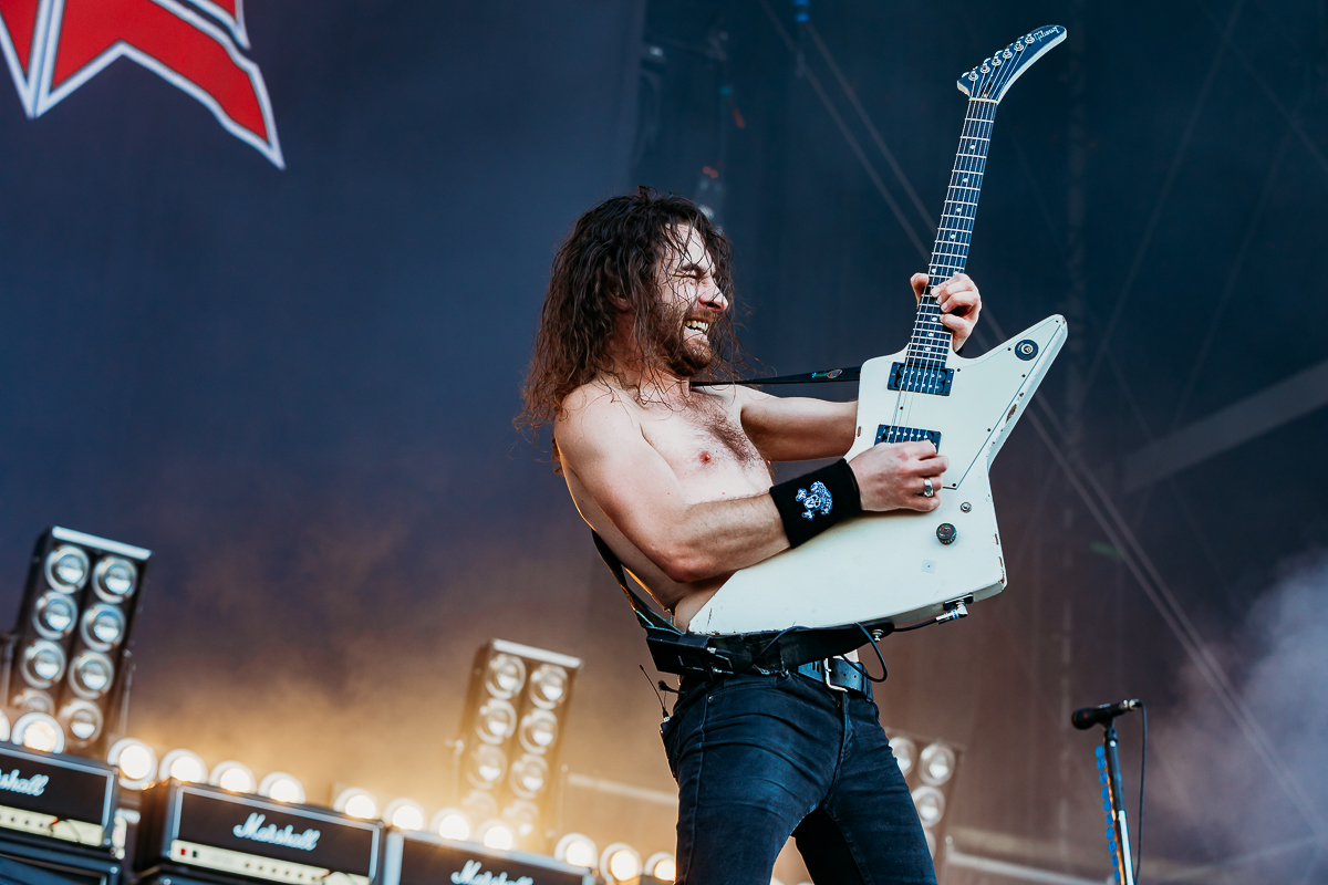 Airbourne @ Summer Breeze, foto 7, foto's door Dorien Goetschalckx - FrontView Magazine