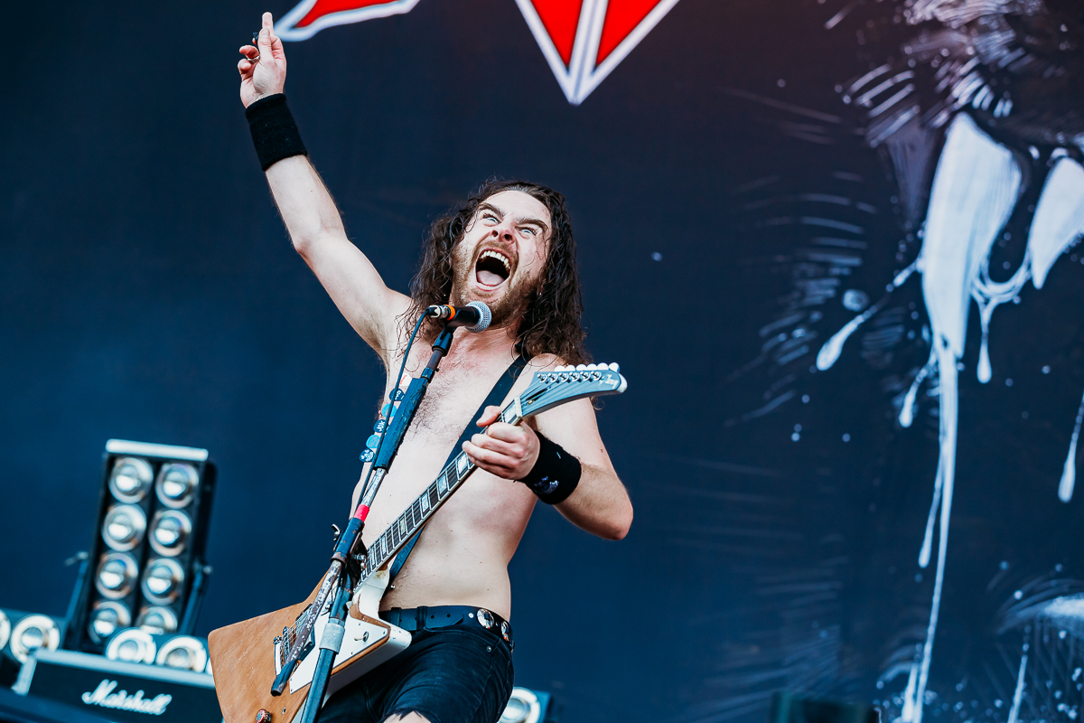 Airbourne @ Summer Breeze, foto 8, foto's door Dorien Goetschalckx - FrontView Magazine