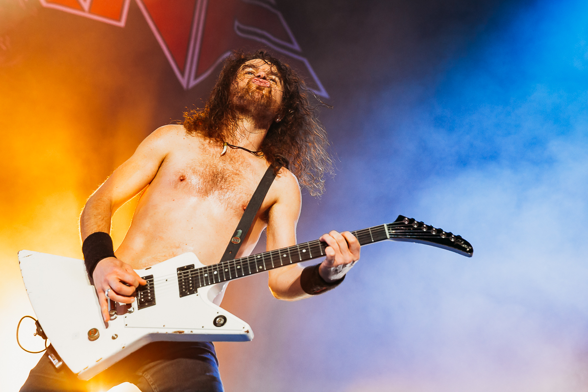 Airbourne @ Reload Festival, foto 1, foto's door Dorien Goetschalckx - FrontView Magazine