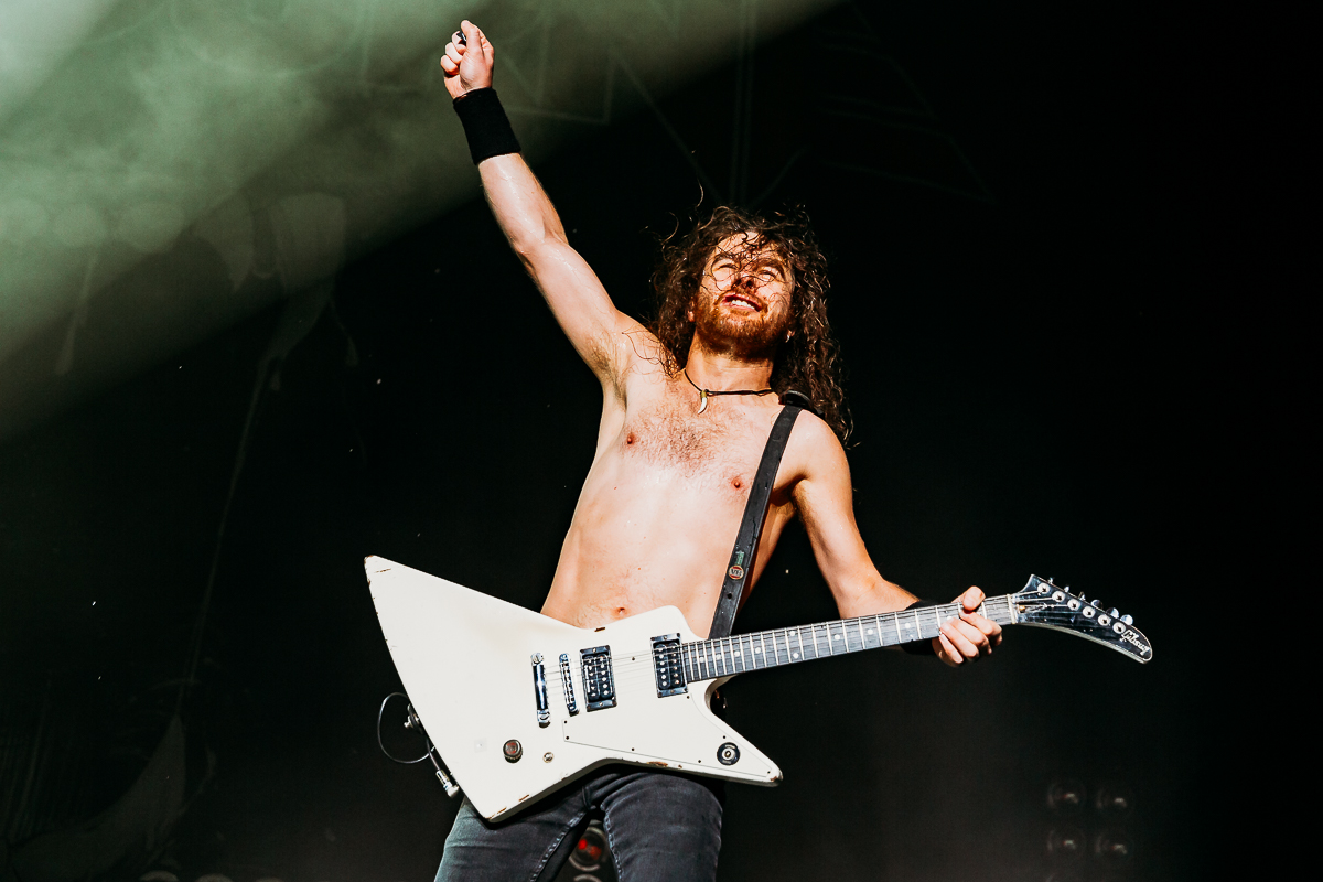 Airbourne @ Reload Festival, foto 4, foto's door Dorien Goetschalckx - FrontView Magazine