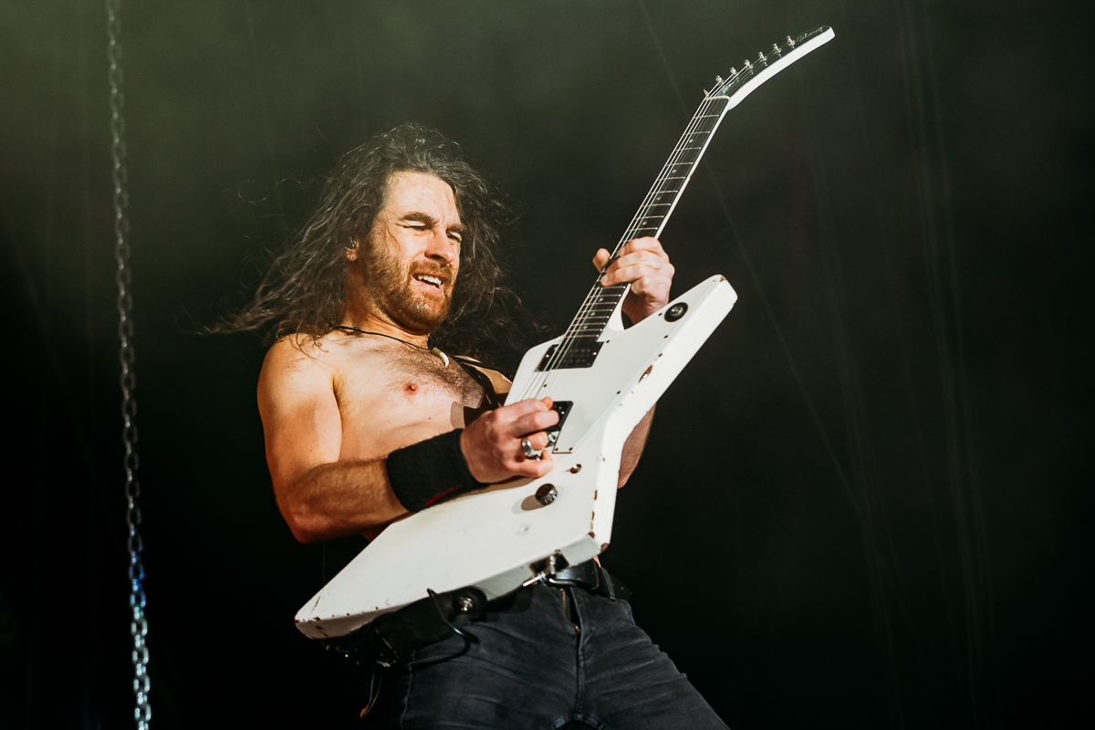 Airbourne @ Reload Festival, foto 11, foto's door Dorien Goetschalckx - FrontView Magazine