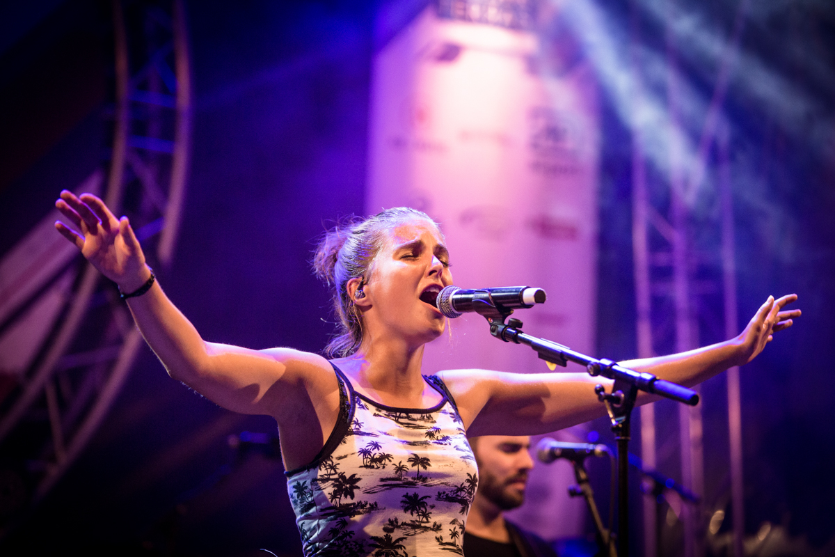 INE @ Hasselt Muziekterras, foto 1, foto's door Kristof Hayen - FrontView Magazine