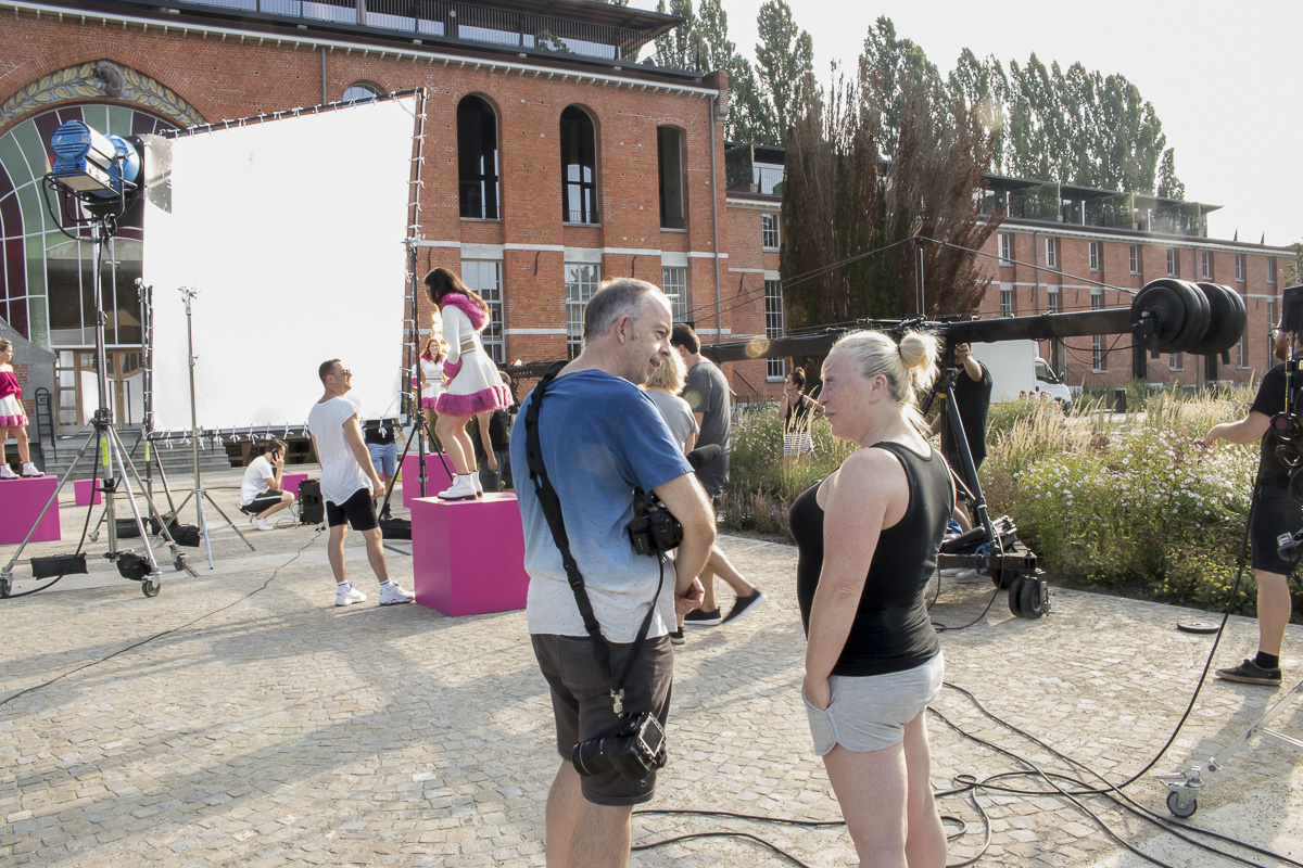 K3 - opname clip 'Altijd blijven dromen' @ Chocoladefabriek Tongeren, picture 14, photographed by Hilde  Hermans - FrontView Magazine