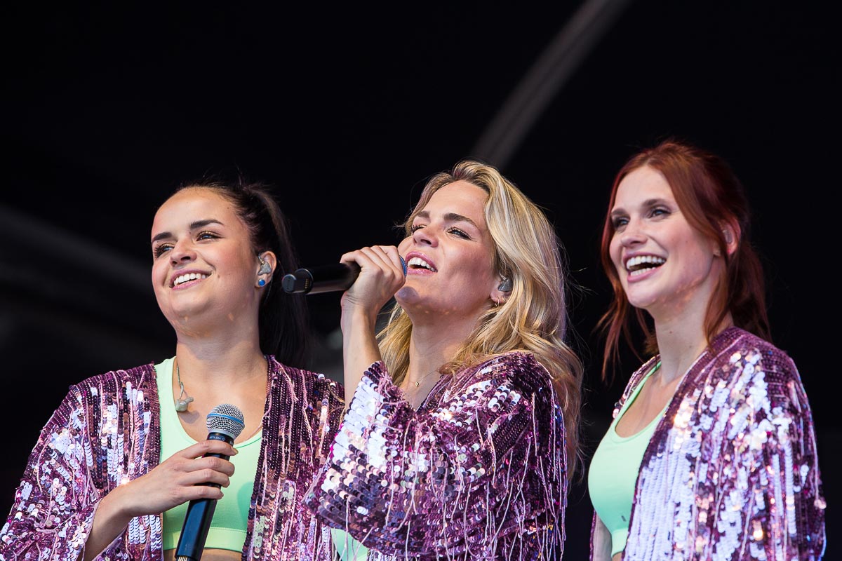 K3 @ Studio 100 Zomerfestival 2019, foto 11, foto's door Marc Verdonck - FrontView Magazine