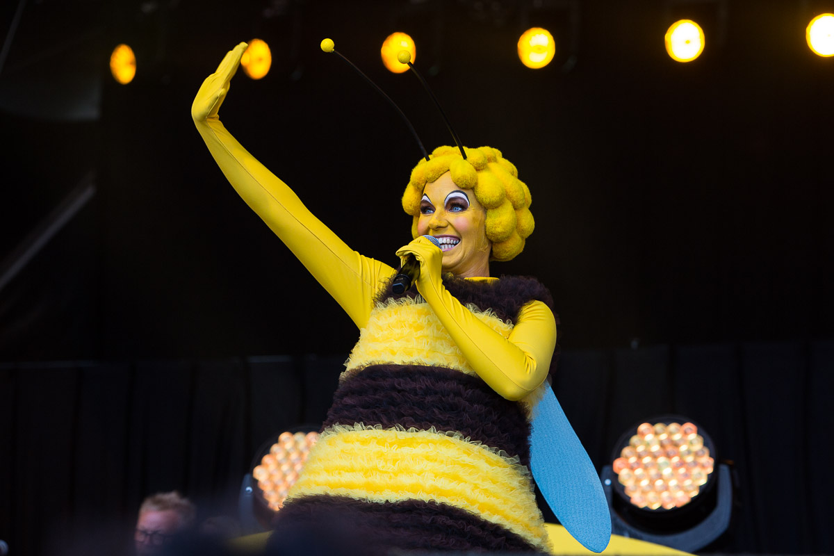 Maya de Bij @ Studio 100 Zomerfestival 2019, foto 1, foto's door Marc Verdonck - FrontView Magazine
