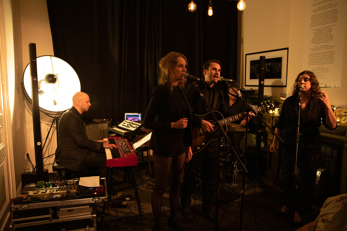 The Golden Glows albumvoorstelling @ Rock Lobster Session, picture 3, photographed by Dirk Janssens - FrontView Magazine