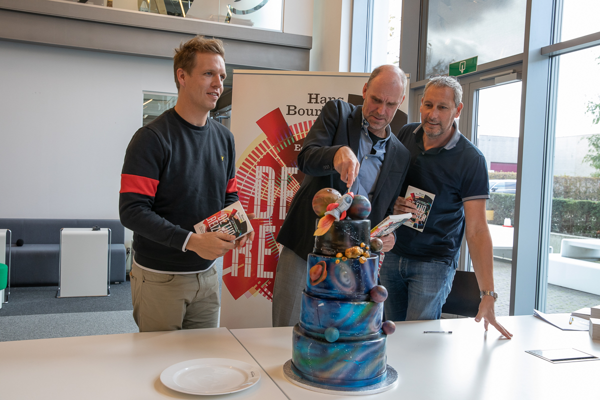 Boekvoorstelling "De tijdreiziger" van Hans Bourlon @ Studio 100, picture 9, photographed by dirk janssens - FrontView Magazine