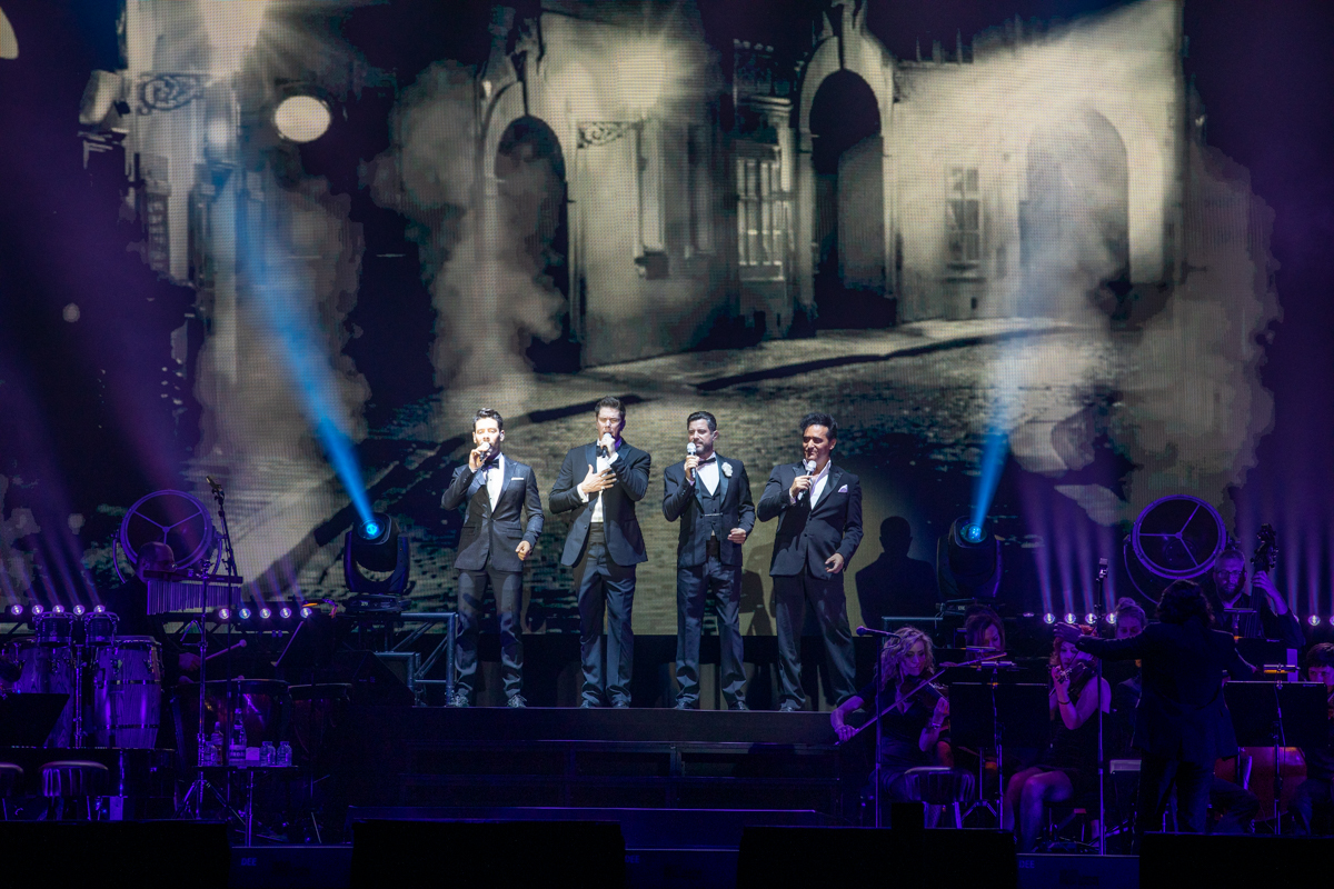 Il Divo @ Lotto Arena, picture 8, photographed by dirk janssens - FrontView Magazine