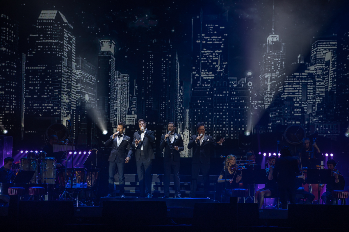 Il Divo @ Lotto Arena, picture 11, photographed by dirk janssens - FrontView Magazine