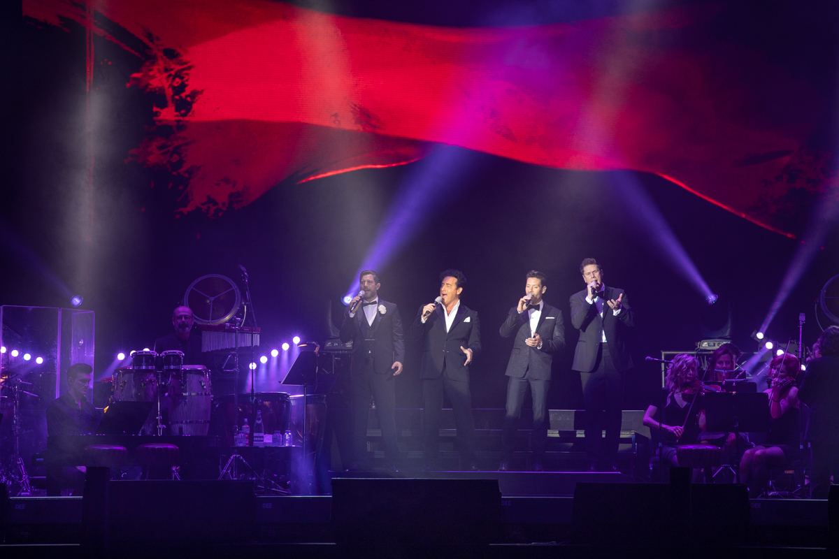 Il Divo @ Lotto Arena, picture 14, photographed by dirk janssens - FrontView Magazine