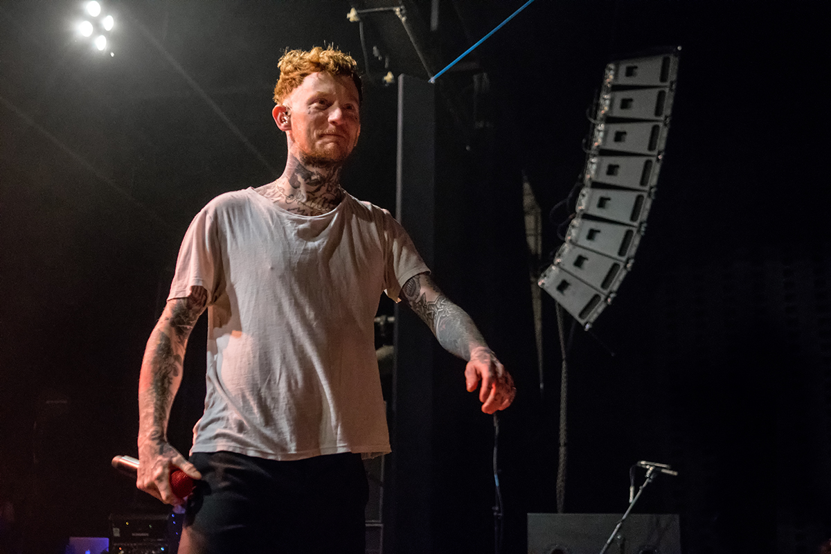 Frank Carter & The Rattlesnakes @ Trix, foto 1, foto's door Erwin Evrard - FrontView Magazine