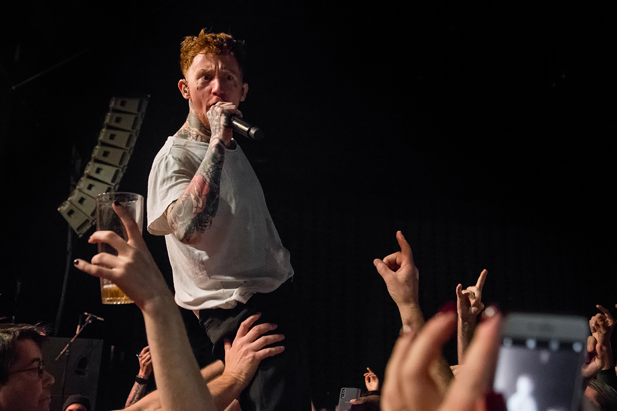 Frank Carter & The Rattlesnakes @ Trix, foto 4, foto's door Erwin Evrard - FrontView Magazine