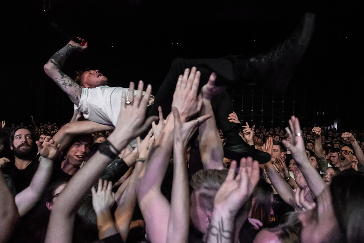 Frank Carter & The Rattlesnakes @ Trix, foto 5, foto's door Erwin Evrard - FrontView Magazine
