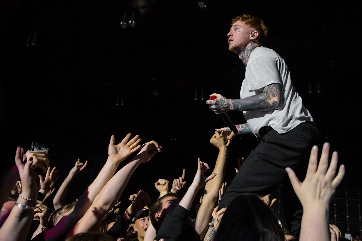Frank Carter & The Rattlesnakes @ Trix, foto 7, foto's door Erwin Evrard - FrontView Magazine