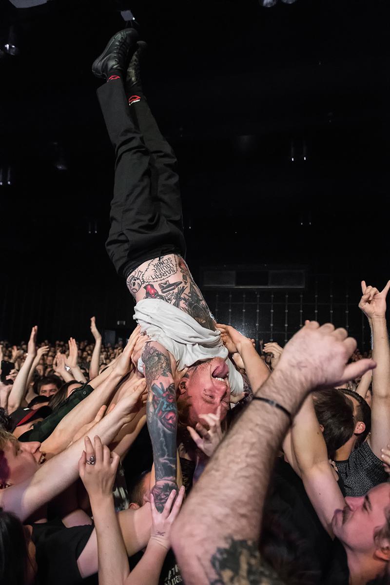 Frank Carter & The Rattlesnakes @ Trix, foto 8, foto's door Erwin Evrard - FrontView Magazine