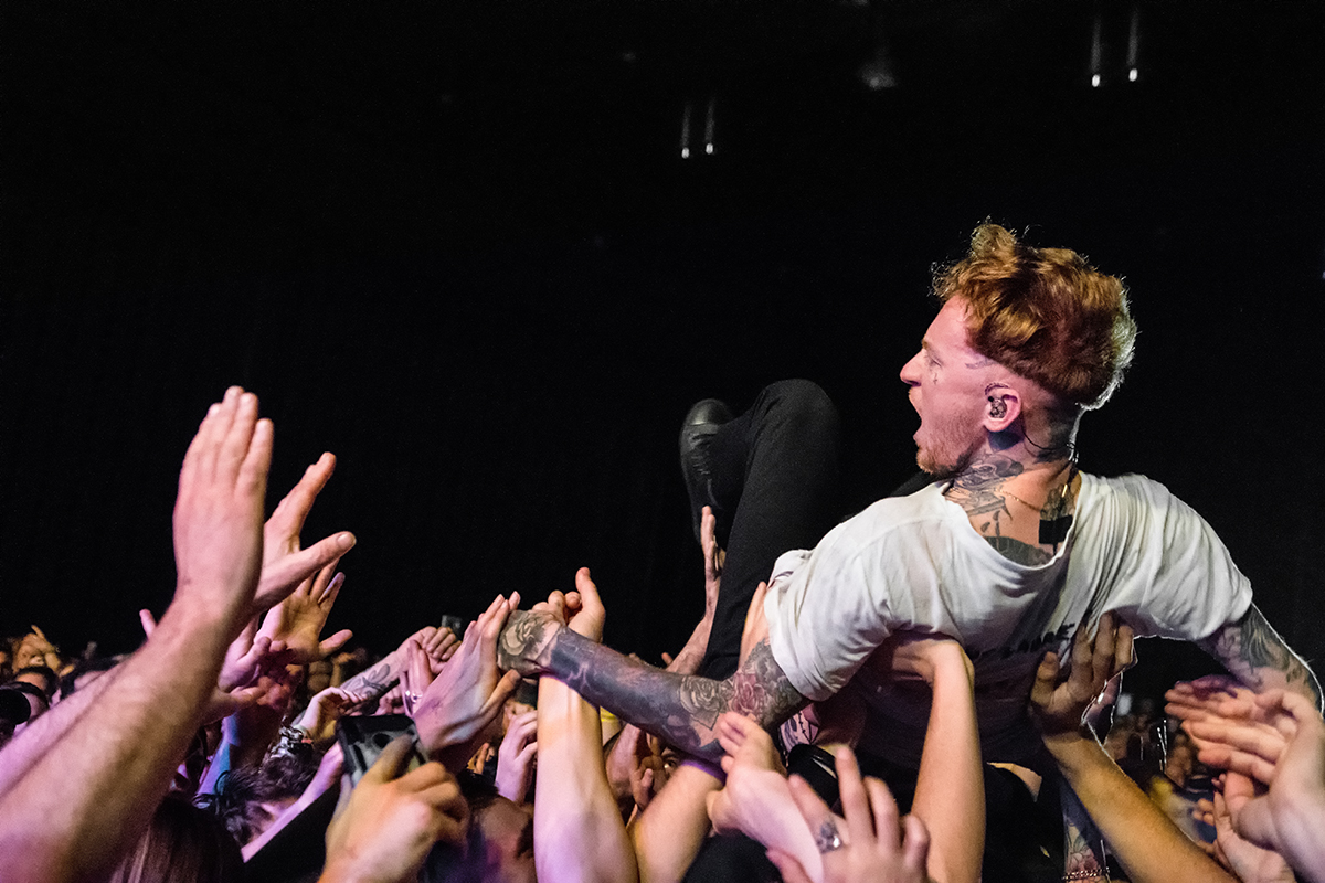 Frank Carter & The Rattlesnakes @ Trix, foto 9, foto's door Erwin Evrard - FrontView Magazine