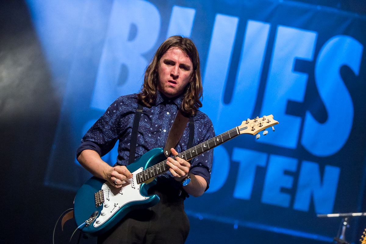 Casey Hensley @ Blues in Schoten 2019, foto 11, foto's door Marc Verdonck - FrontView Magazine
