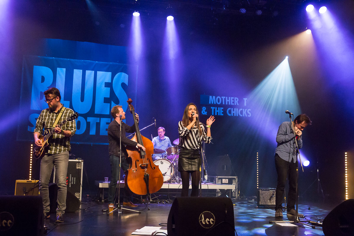 Mother T & The Chicks @ Blues in Schoten 2019, picture 1, photographed by Marc Verdonck - FrontView Magazine