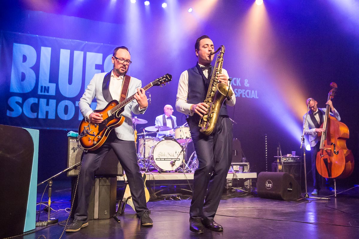 Slick Nick & The Casino Special @ Blues in Schoten 2019, picture 3, photographed by Marc Verdonck - FrontView Magazine