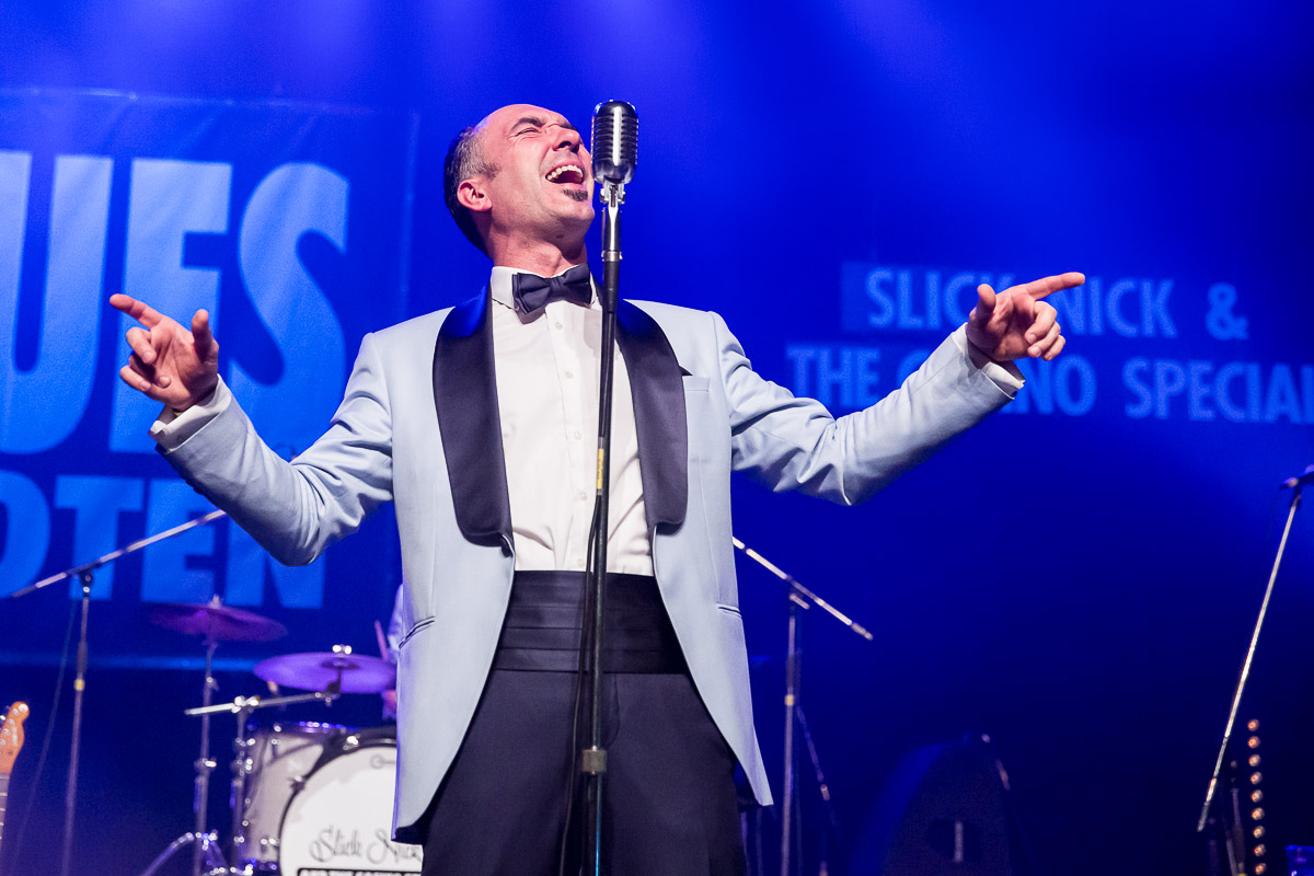 Slick Nick & The Casino Special @ Blues in Schoten 2019, picture 14, photographed by Marc Verdonck - FrontView Magazine