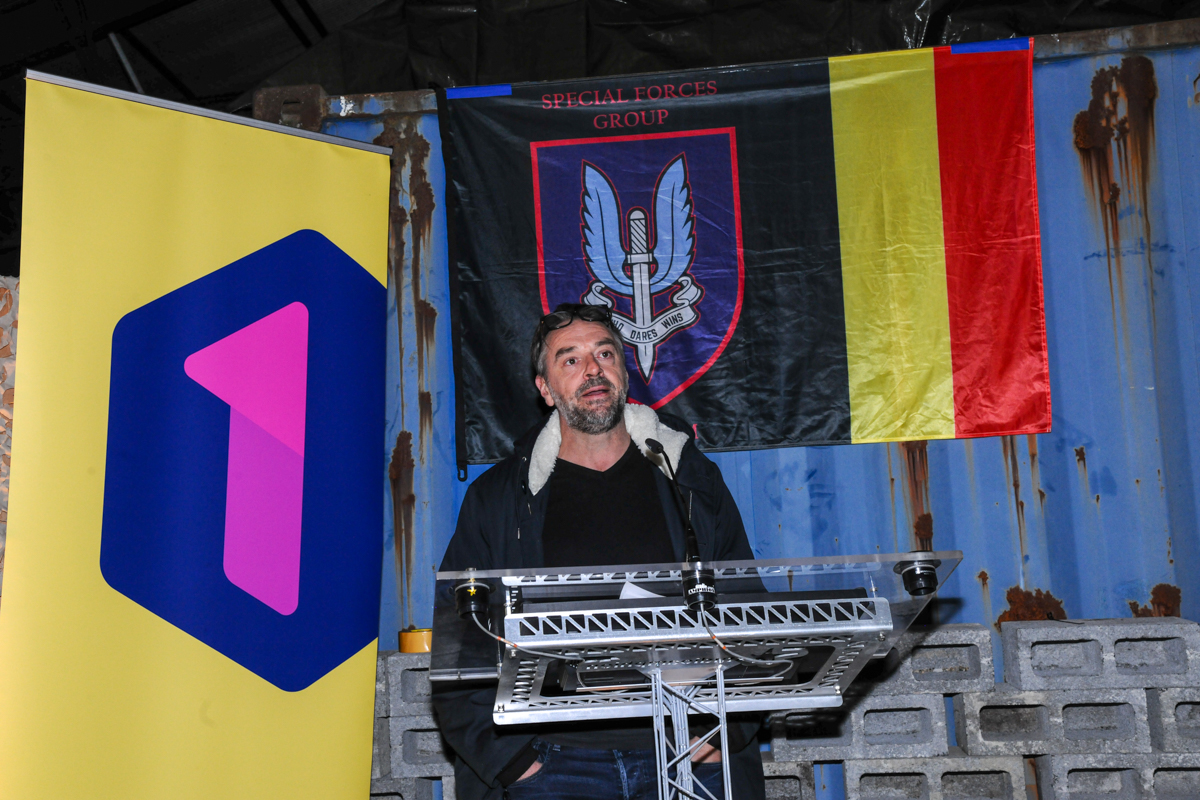 Persvoorstelling Kamp Waes @ Kazerne Heverlee, picture 1, photographed by Peter Minnebo - FrontView Magazine