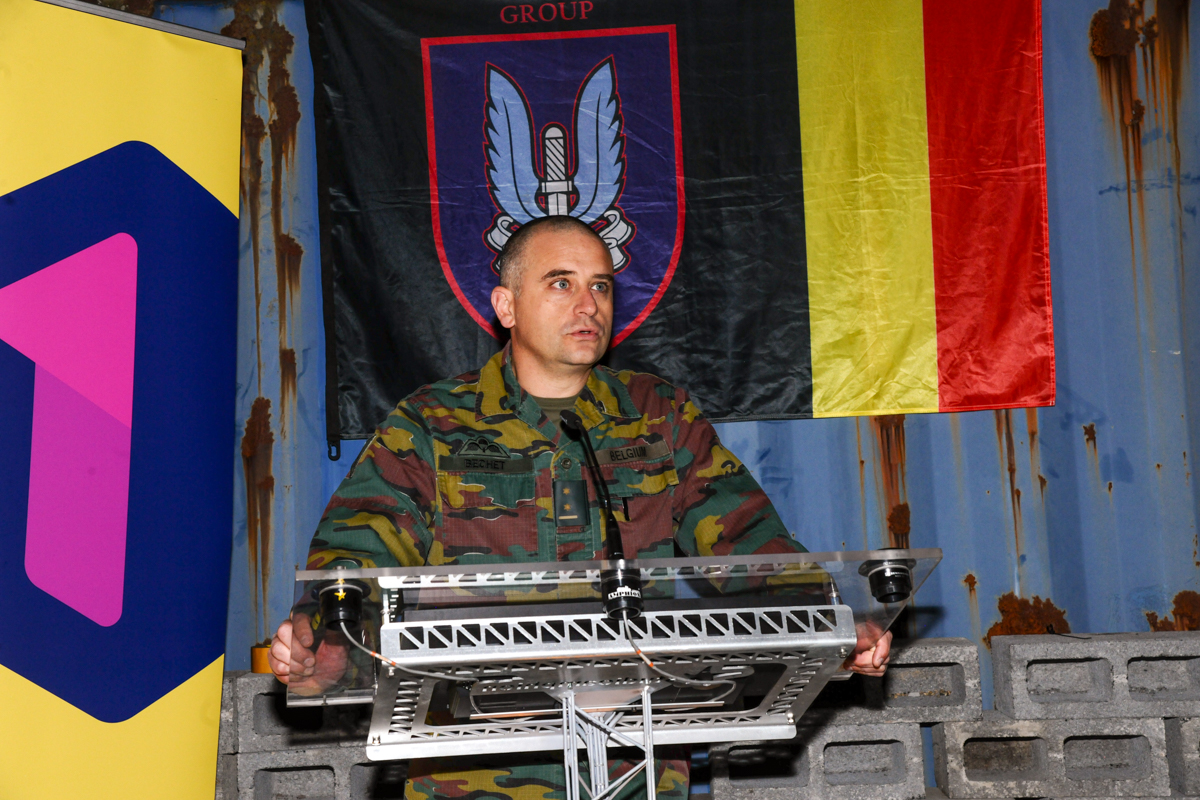 Persvoorstelling Kamp Waes @ Kazerne Heverlee, picture 2, photographed by Peter Minnebo - FrontView Magazine